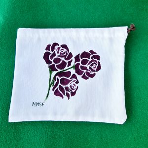 Saquito bolsa Rosas