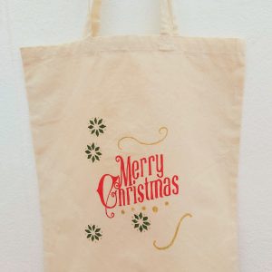 Bolsa Tote Merry Christmas