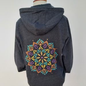 Sudadera Kilig de algodón 100% ecológica Pintada a Mano